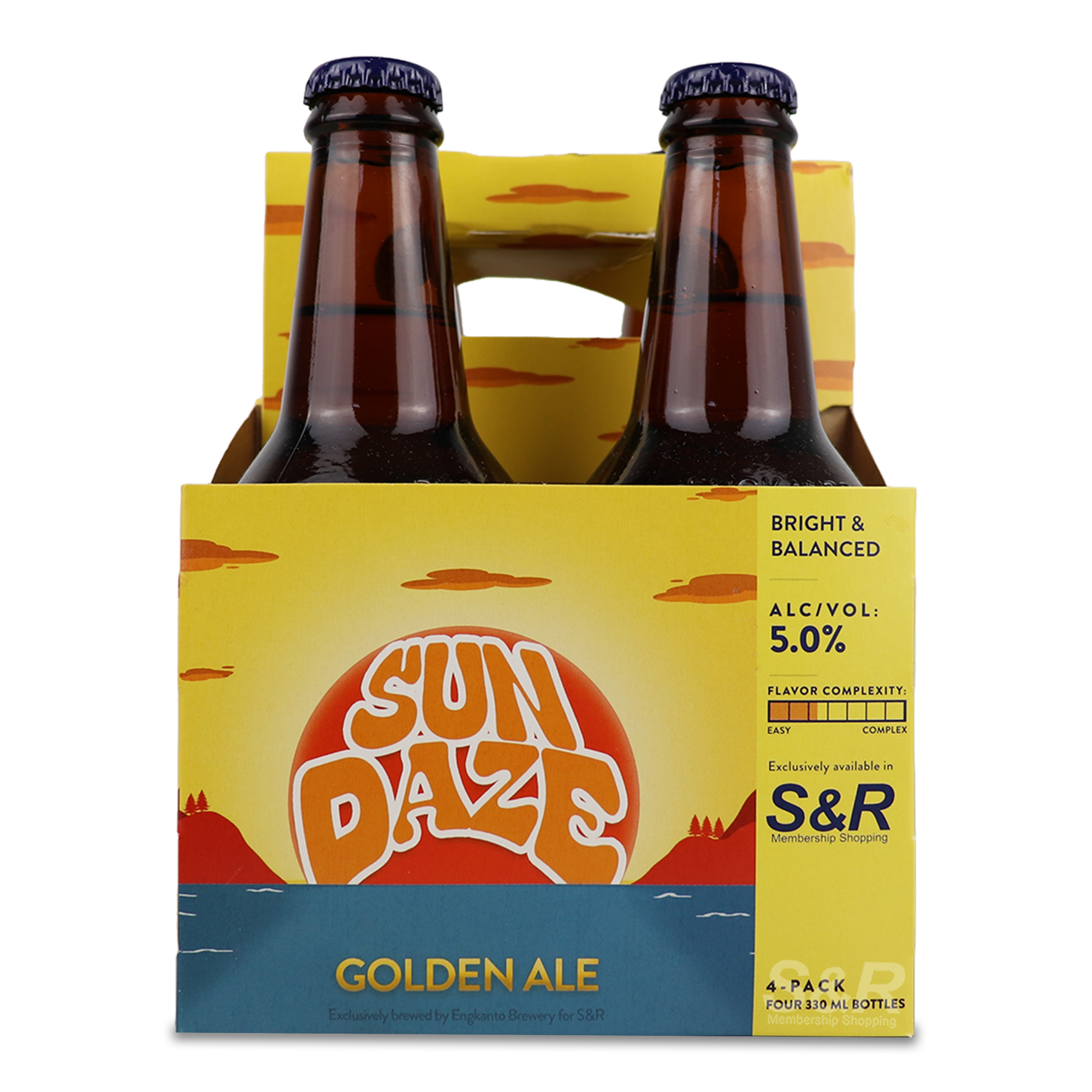 Sun Daze Golden Ale 4x330mL Sun Daze Golden Ale 4x330mL